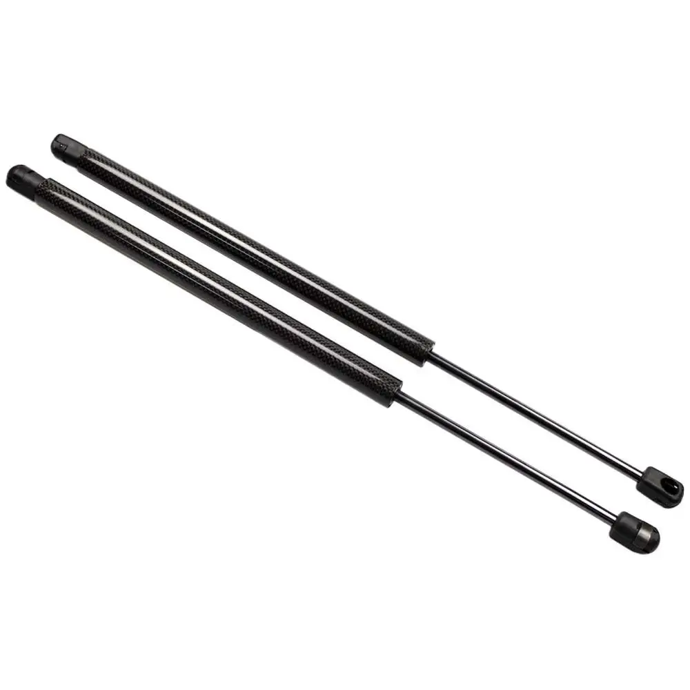 Black Carbon Fiber 1 пара авто передний капот поддерживает газовые амортизаторы, заряженные для NISSAN MURANO(Z51) закрытые внедорожники 2008/10-380 мм - Цвет: Black Carbon Fiber