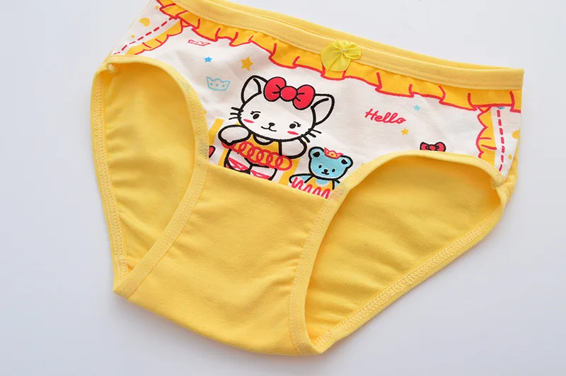 Хлопковое нижнее белье для маленьких девочек трусы боксеры детей милые мягкие