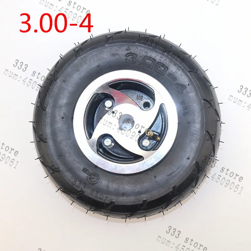 3 00 4 колесный обод из сплава с внутренней трубкой для 49cc ATV Quad Gas Electric Scooter Smart Knobby Go