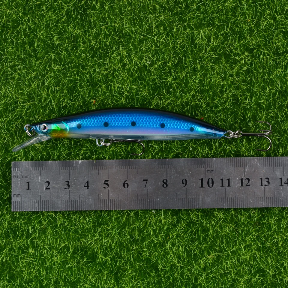 Медленно Тонущая рыболовная приманка LINGYUE жесткая в форме гольяна 11 см 12 5 г