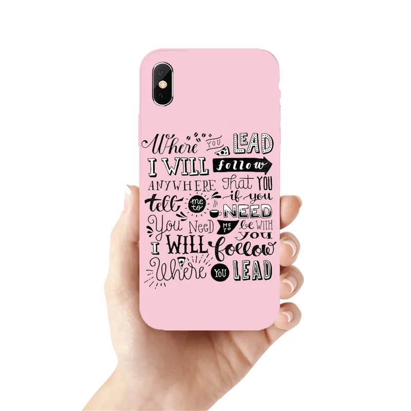 Gilmore/силиконовый чехол для девочек A Vida é Curta Falar rаpido Caso de Telefone из ТПУ Tampa traseira para o