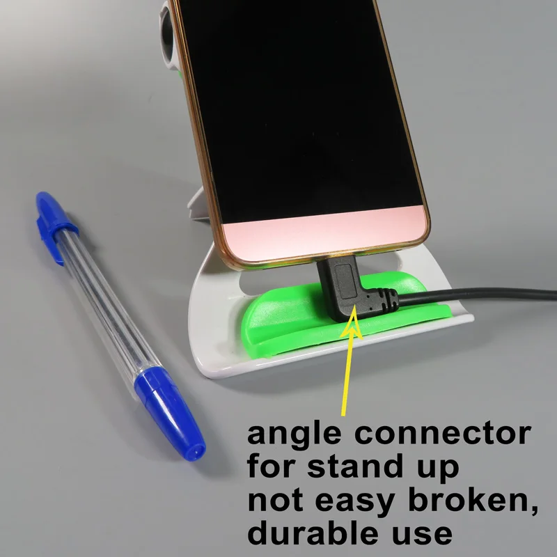 PCTONIC USB Type C к Micro Женский Кабель адаптер для передачи данных 90 градусов правый