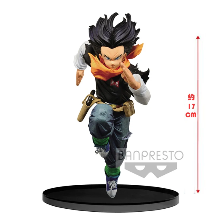 CMT в наличии Origianl Banpresto Dragon Ball Z DBZ BWFC Android 17 аниме игрушки фигурка | Игрушки и хобби