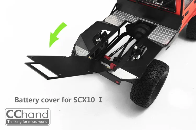 CChand металлическая задняя грузовая нагрузка для 1/10 rc car TF2 Корпус Корпуса также