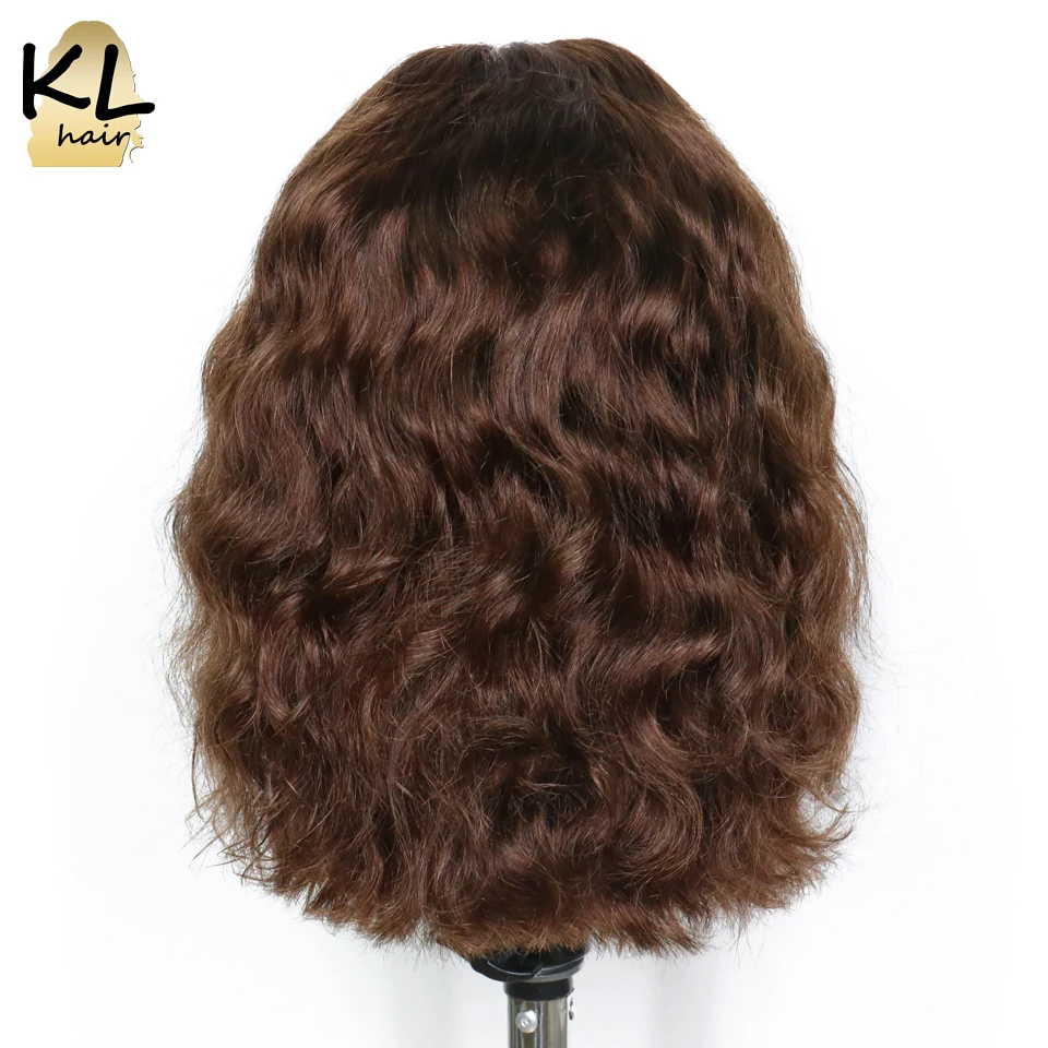 KL Hair предварительно сорвал короткие парики Боба с волосами младенца кружева