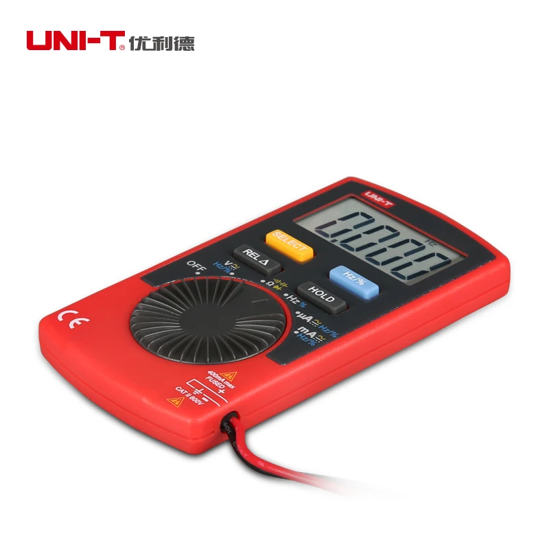 UNI T UT120A UT120B UT120C Цифровой мультиметр карманный ручной мультиметра AC/DC