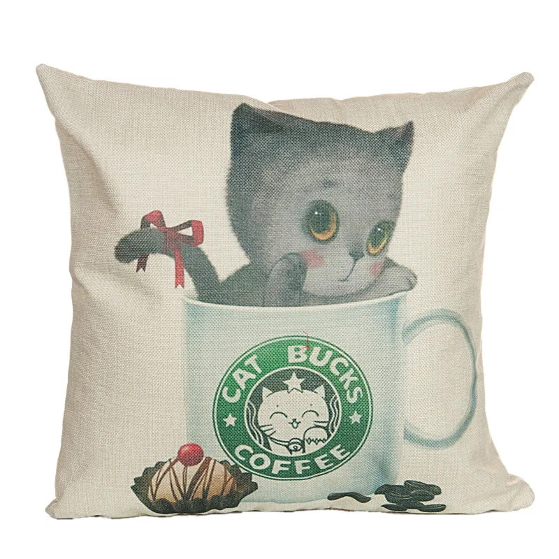 Наволочка из хлопка и льна с вышивкой 45 х45 см|cushion cover|cushion cover patternpattern cushion covers |