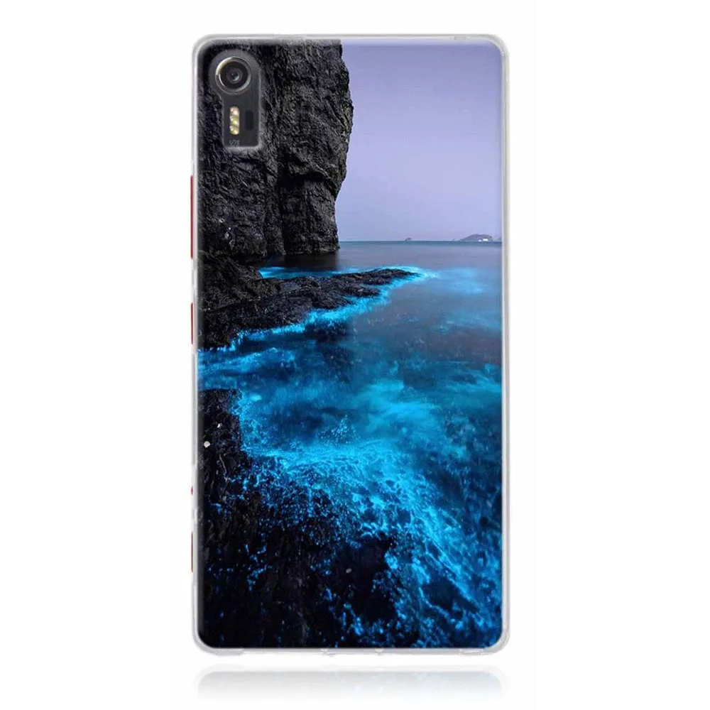 Силиконовый чехол-накладка для Lenovo Vibe Shot чехол Z90 задняя крышка мягкий из ТПУ