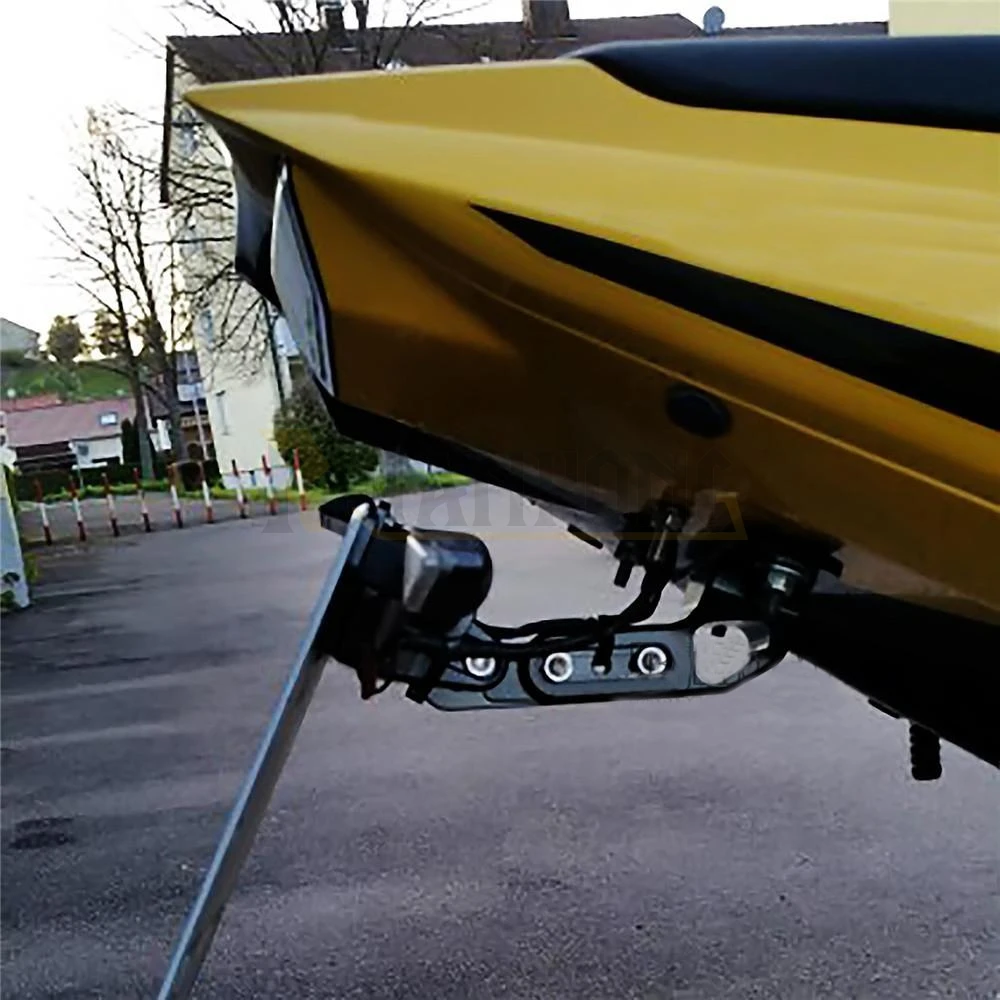 Держатель номерного знака мотоцикла держатель для Kawasaki Ninja 1000 1000R 250 250R 300 300R 400R ZX6R