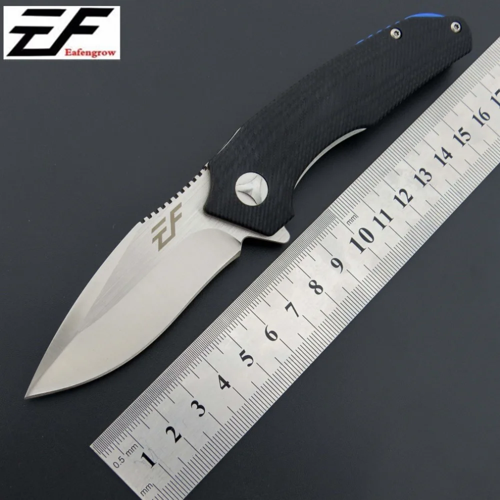 Eafengrow EF80 58-60HRC D2 лезвие G10 ручка складной нож инструмент для выживания кемпинга