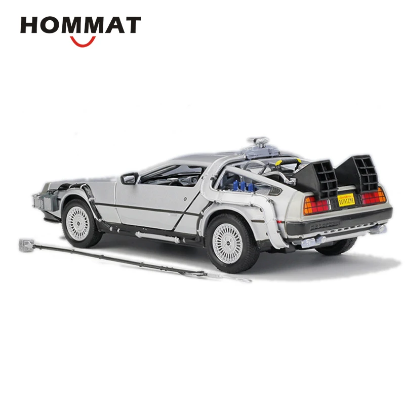 Модель HOMMAT Welly в масштабе 1:24 DeLorean модель Назад будущее 1 автомобиля из сплава