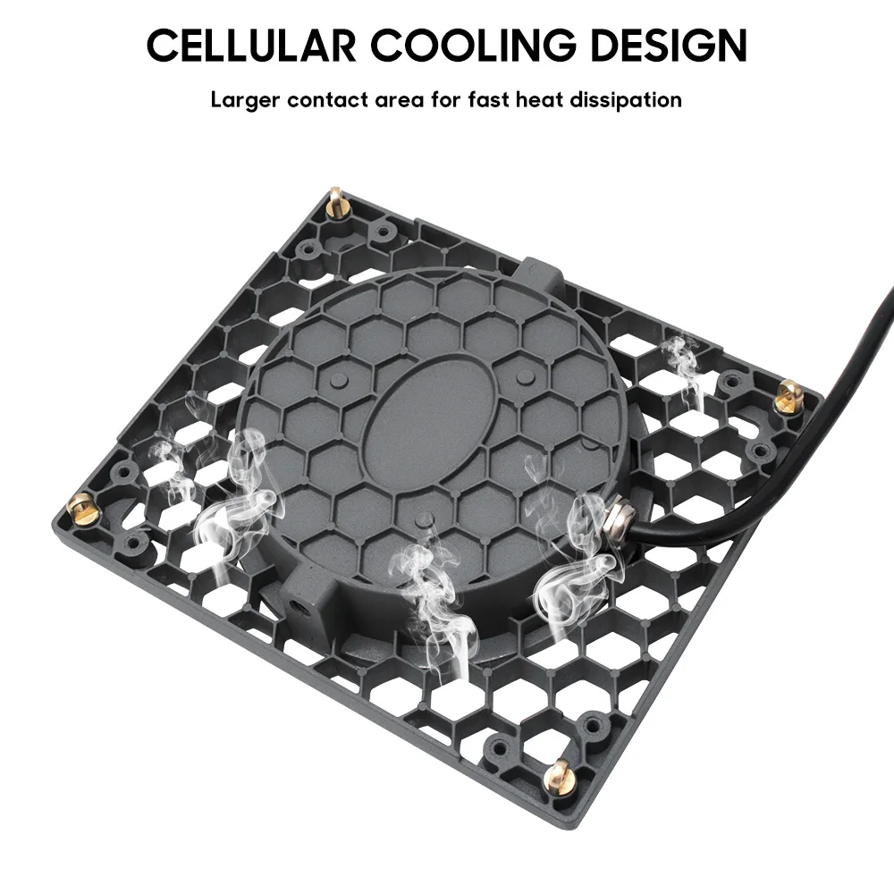 

AC 85-265V Full Spectrum LED Grow Light 50W Big Spot Light Cup Plant Phytolamp Super Cooling Indoor Tent Vegetable Seedling Lamp