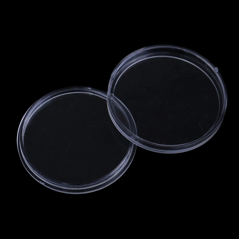 10pcs/pack Round Useful Transparent Coin Capsules Crafts Containers Diameter 26mm Storage/Collection Boxes Holders | Дом и сад