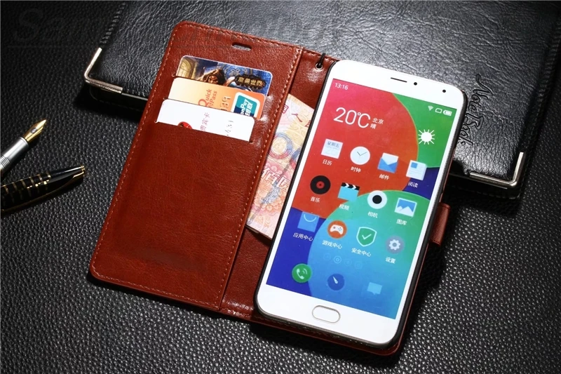 Для Meizu M3 Max чехол держатель для карт чехол для Meizu M3 Max 6,0 дюймов кожаный чехол для телефона кошелек чехол откидная крышка