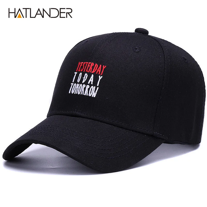 HATLANDER Модная молодежная хлопковая бейсболка для обувь девочек мальчиков письма
