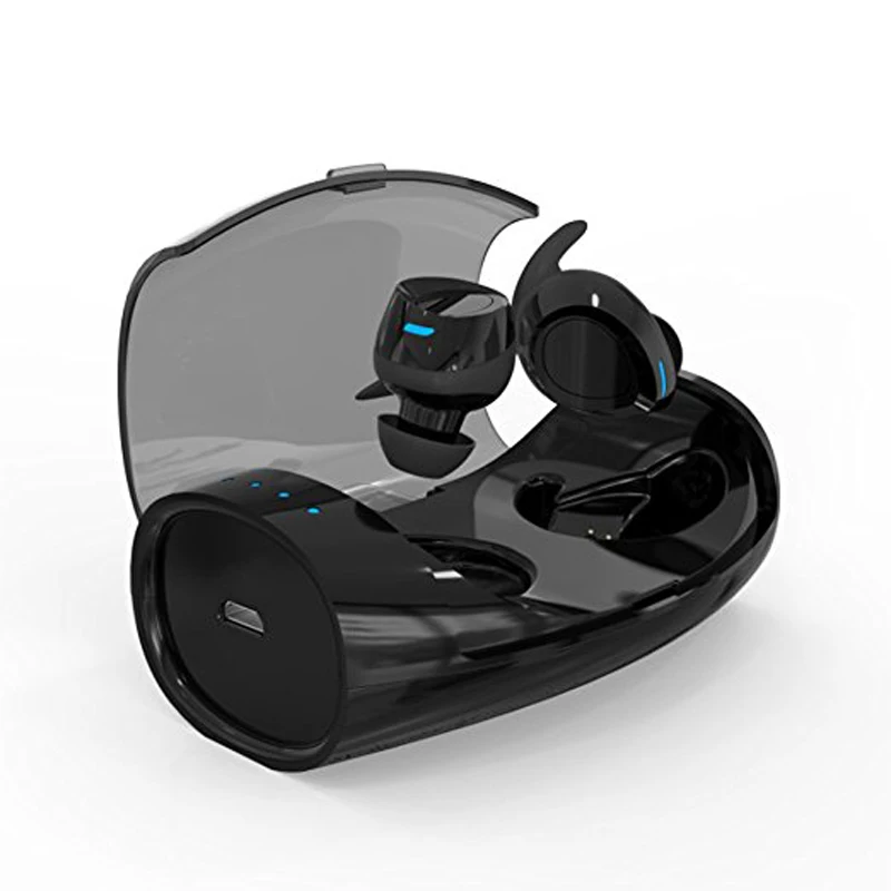Bluetooth 4,2 беспроводные наушники TWS в ухо стерео бас наушники Спортивная гарнитура с микрофоном с зарядной коробкой Bluetooth наушники