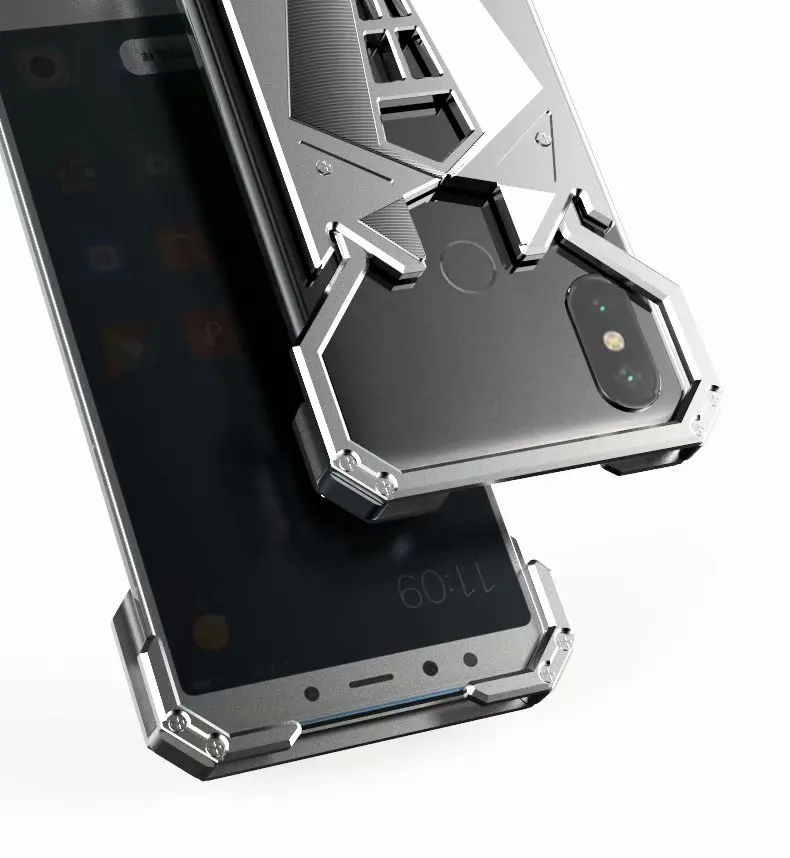 Роскошный крутой чехол с человеком-пауком для Xiaomi Mi 6X5X5 6 5s Plus, металлический алюминиевый сплав, противоударный чехол-броня, противоударный чехол, Fundas Coque