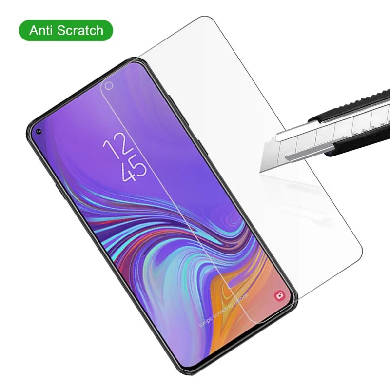 Для Samsung Galaxy A8S A9S A6S закаленное стекло 9H Защитная пленка Взрывозащищенный ЖК экран