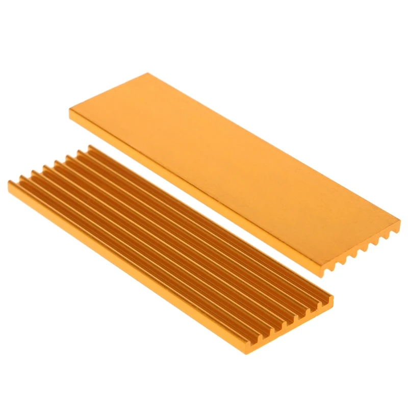 Алюминиевый радиатор для M.2 PCIE твердотельный диск SSD 2280 70x22x3 мм | Компьютеры и офис