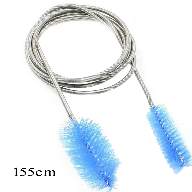 Поставки круглая щетка ёршик из нержавеющей стали пластмассы гибкий аквариум