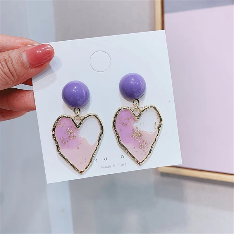 Новинка хит продаж корейские уникальные милые серьги с подвеской звезды большое