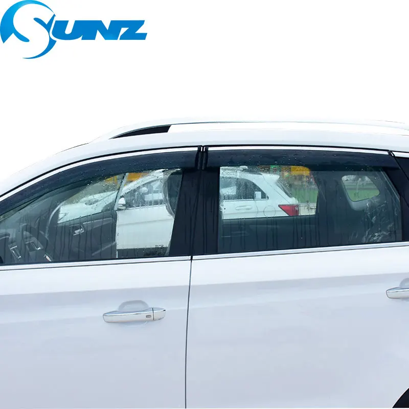 Оконный козырек для MAZDA 3 2007 2010 боковые оконные дефлекторы дождевики SEDAN SUNZ|Навесы