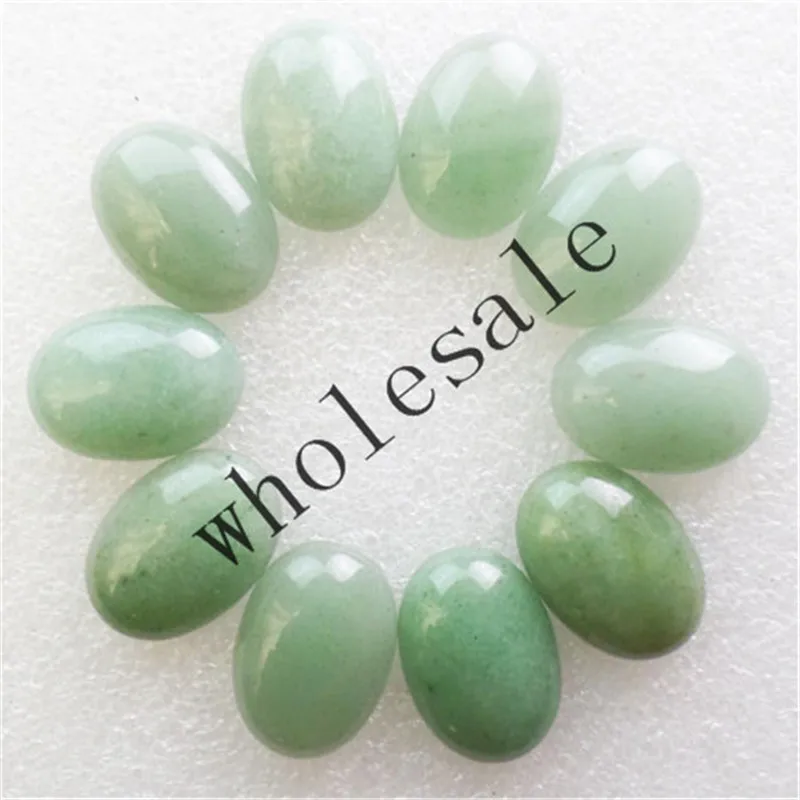 (12 шт./лот) оптовая продажа высококачественный натуральный зеленый овальный