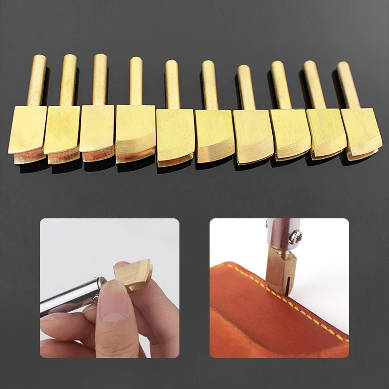 Инструмент для работы с кожей электрическое Обжимное устройство нагрева