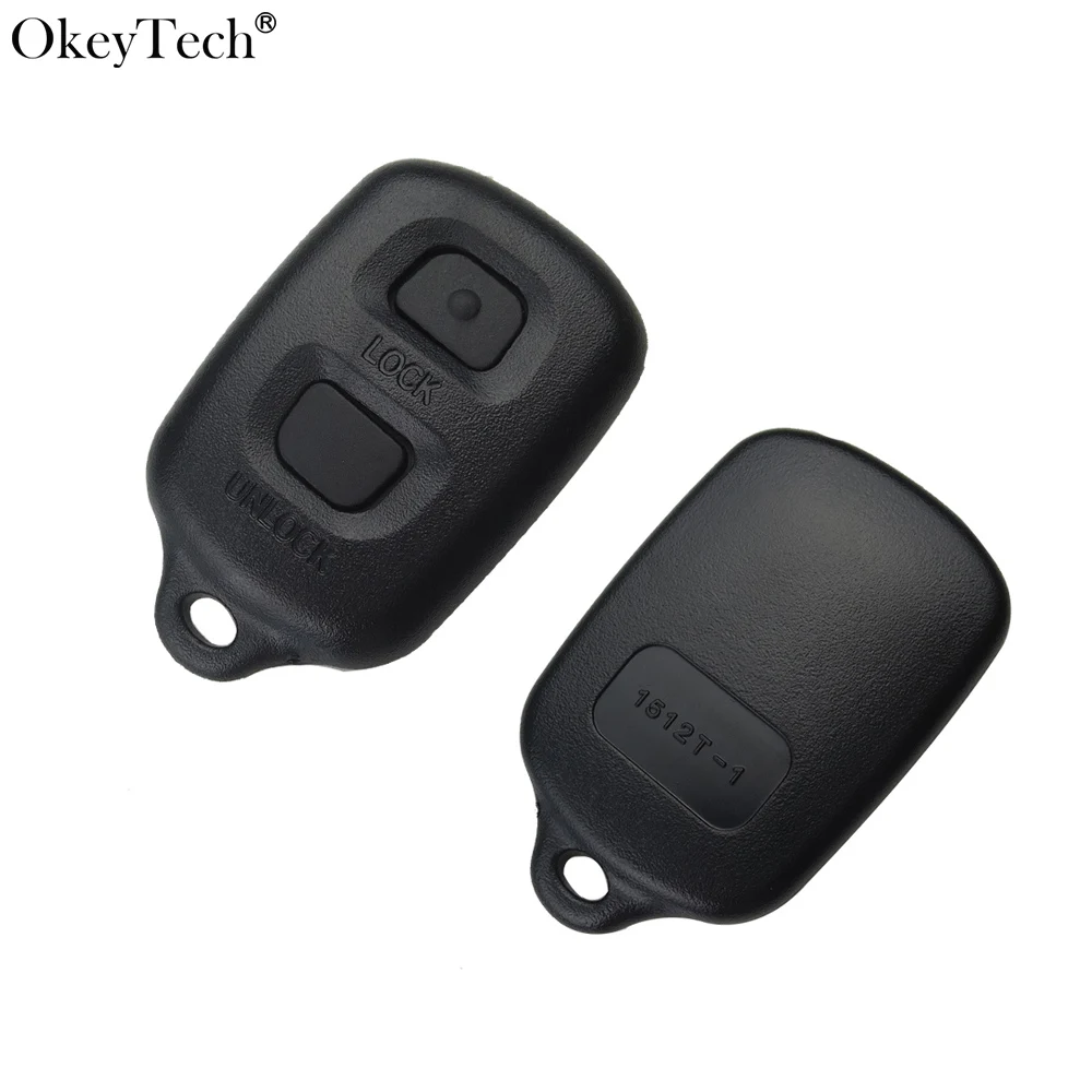 Чехол для дистанционного ключа Okeytech чехол с 2 кнопками Toyota Corolla FJ Cruiser Highlander Prius 2002