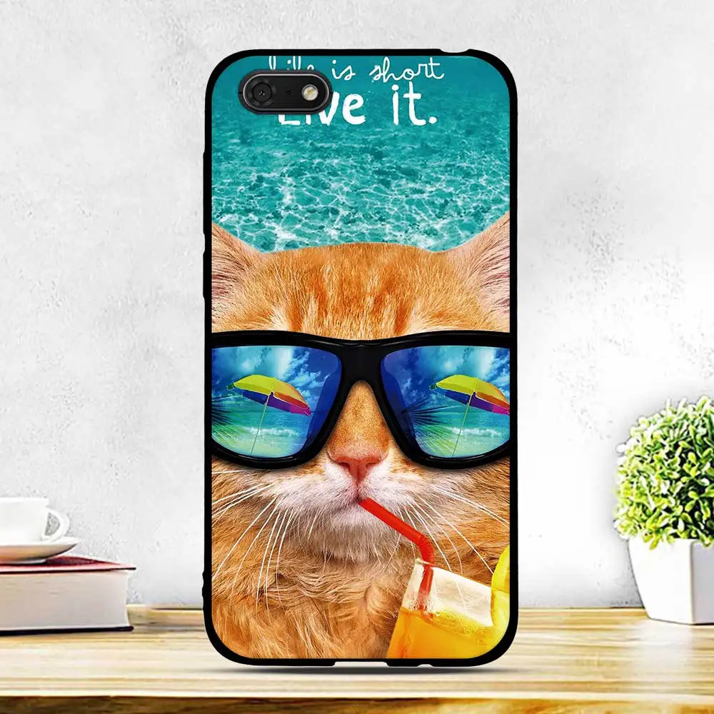 12 Чехол для 5,4" Coque huawei y5 чехол TPU Мягкий силиконовый чехол для huawei Y 5 Y5 prime Fundas Coque чехол для телефона чехол бампер - Цвет: 12