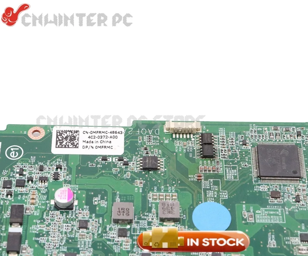 NOKOTION DAQF2AMB6A0 CN-0MFRMC 0MFRMC для Dell Inspiron все в одном 20 3043 материнская плата ноутбука SR1YW