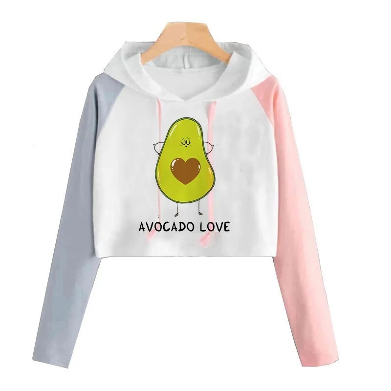 3 Забавная футболка с авокадо Vegan Женская Футболка harajuku Kawaii футболка авокадо одежда Топы женские футболки Ulzzang - Цвет: 3