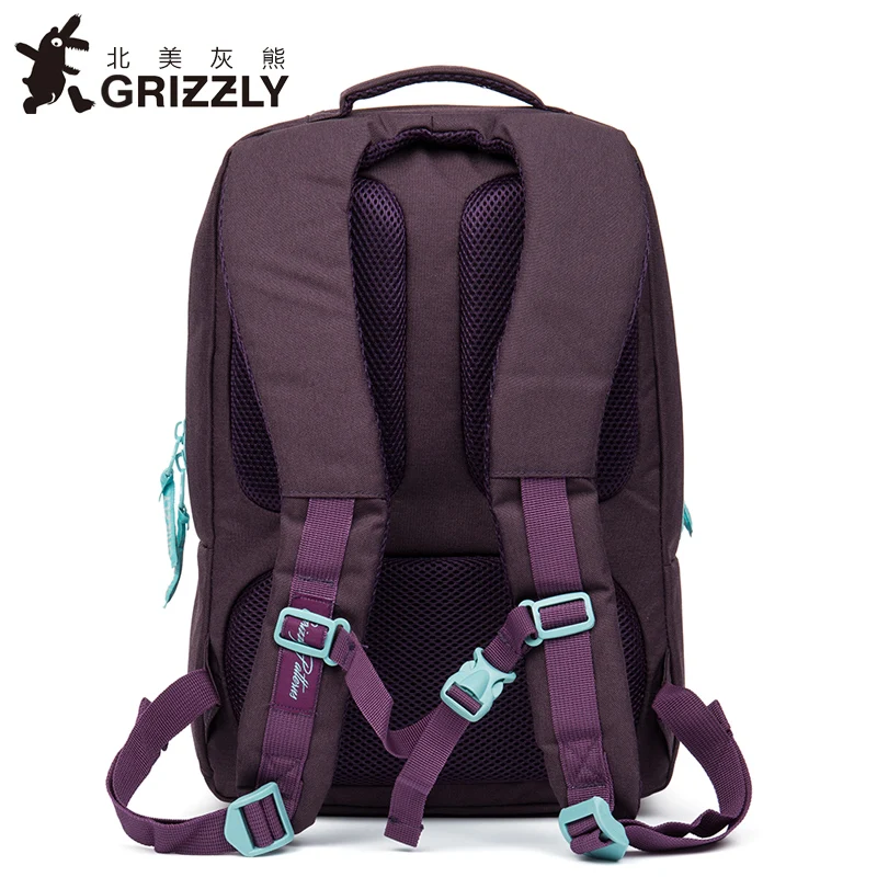 GRIZZLY женские рюкзаки модные Mochila многофункциональный большой емкости водонепроницаемый рюкзак повседневная школьная сумка для подростков девочек