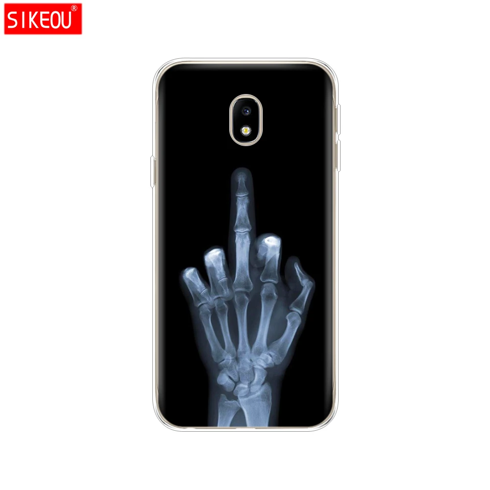 12052 Phone Case For Samsung Galaxy J5 J530F J5 Pro Case Soft TPU Silicone shell Cover for Samsung J5 J530 cover flower - Цвет: 12052