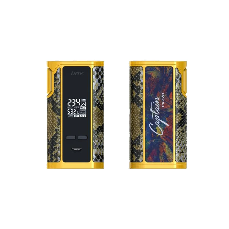 Новый цветной оригинальный IJOY набор электронных сигарет капитан PD270 234W коробка