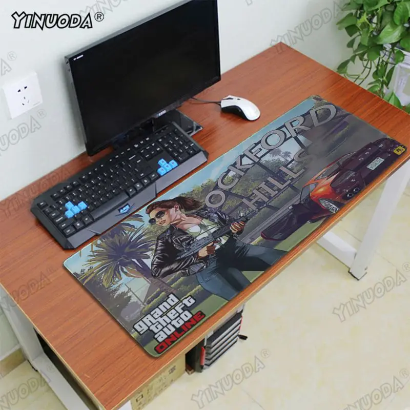 Новое поступление игровой коврик для мыши Yinuoda из натурального каучука