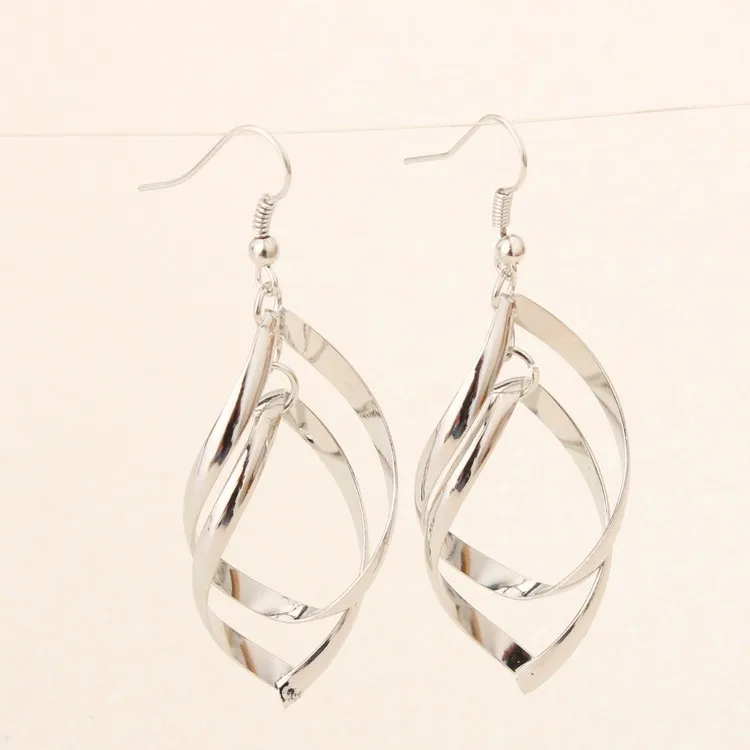 VWKTUUN, винтажные трендовые длинные серьги для женщин, Bijoux, геометрические большие серьги, элегантные летние стильные женские серьги, модное ювелирное изделие
