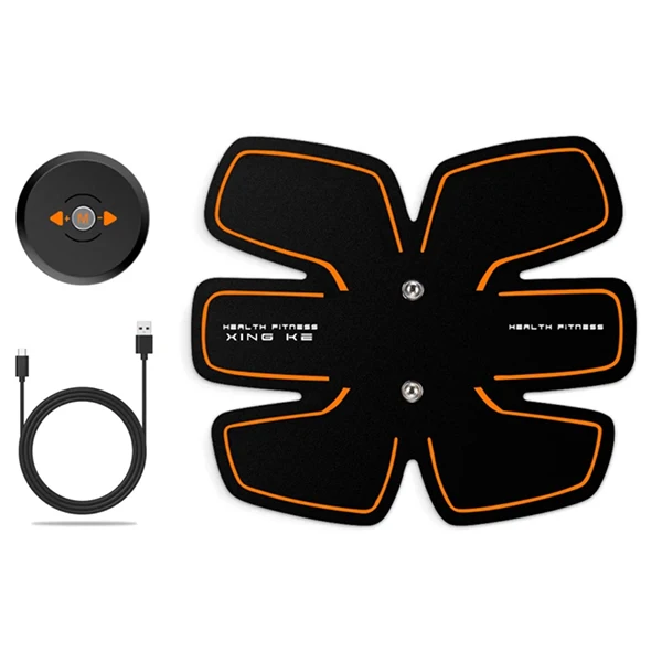 Abdomen Set(no box) Здоровье abs стимулятор мышц живота массажер Электрический Фитнес миостимулятор EMS тренажер для тела Массажер для снижения веса унисекс - Цвет: Abdomen Set(no box)