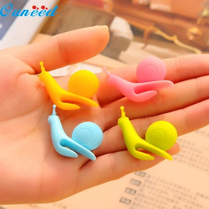 Ouneed Happy Home 5 шт. милые фруктовые цветные поддерживающие прокрутки силиконовые