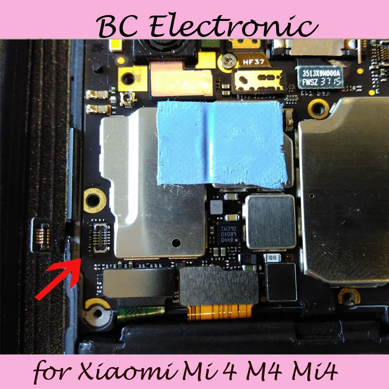 Переключатель громкости питания вкл/выкл FPC Разъем для Xiaomi Mi 4 M4 Mi4 логика на