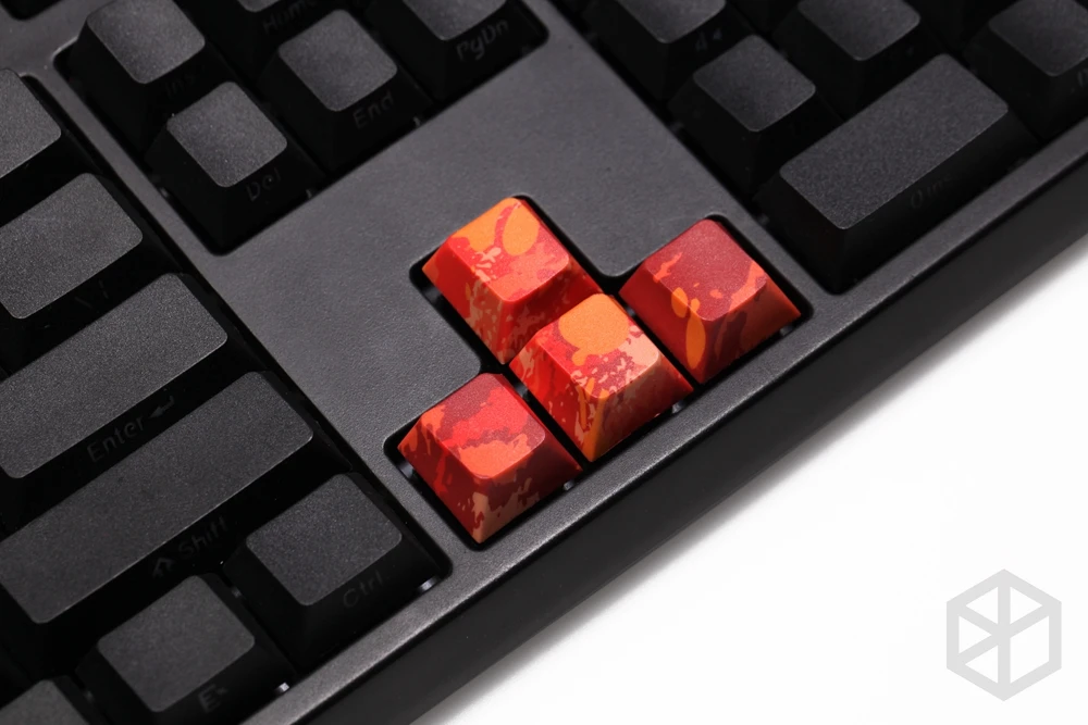 Стрела ключ пробела Вишневый профиль краситель Sub Keycap толстый PBT для клавиатуры