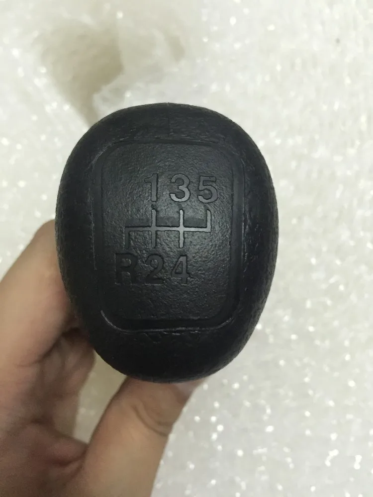 Высокая для авто новый автомобиль черный 5 скоростей Ручка переключения передач