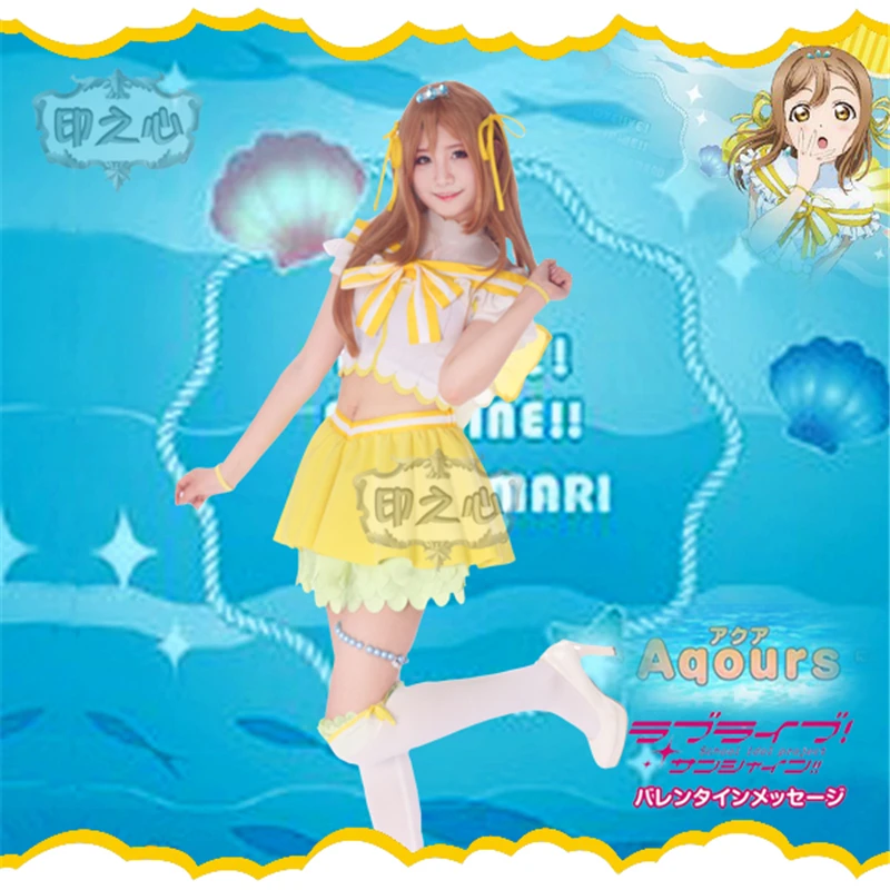Горячее предложение японское аниме Love Live Sunshine Aqours Koibininaritai аквариум любовь Шима