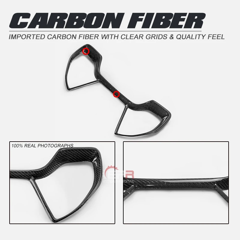 Carbon Interior Racing Part For Civic Type R FK8 10th Gen FC Cluster Surround Trim(Fit RHD&LHD) Body Kit Tuning For Civic FK8