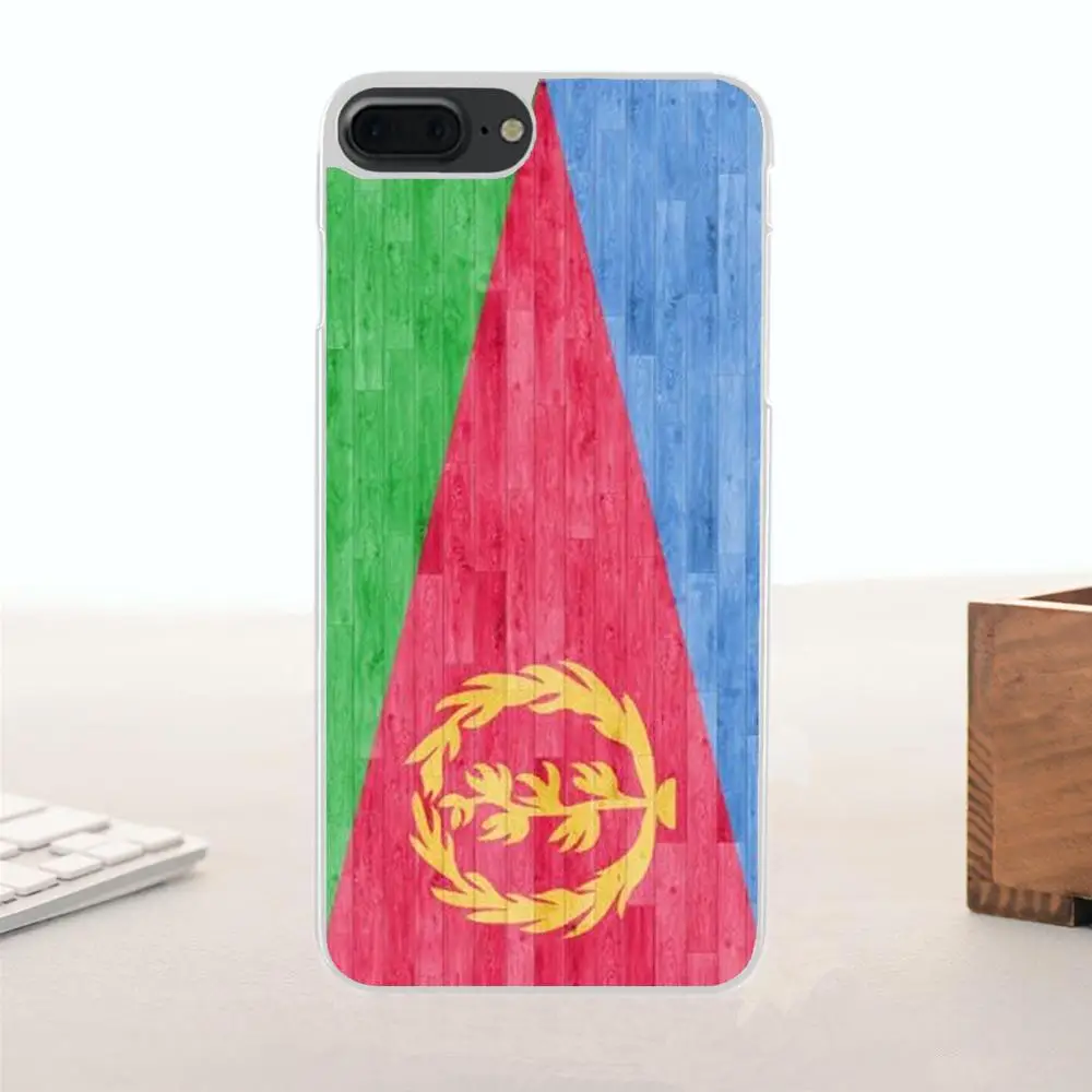 as picture Bixedx Эритрея карта с флагами для Apple iPhone 4 4S 5 5C SE 6 6 S 7 8 Plus X ТПУ случаи мобильного телефона - Цвет: as picture