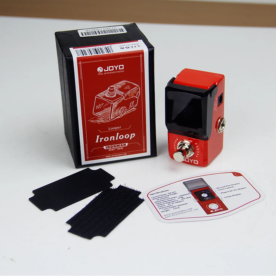 JOYO JF-329 железная петля цифровая фраза Looper гитарный эффект педаль настоящий обход