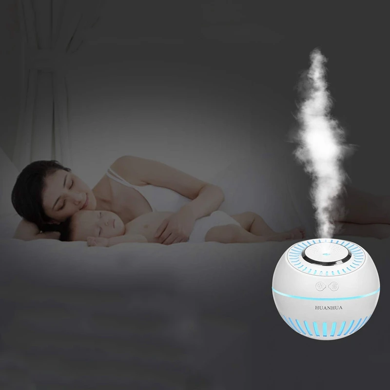 Туман прохладный увлажнитель для малышей 380 мл мини настольные увлажнители с 7
