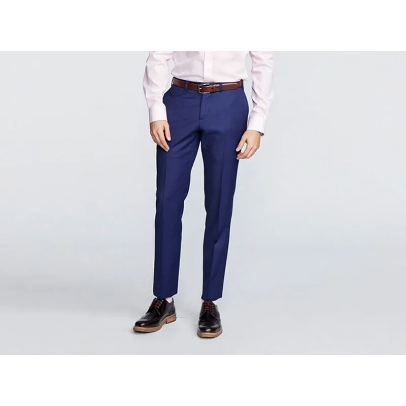 Shenrun мужской костюм на заказ деловые синие тонкие костюмы изготовленные высокое