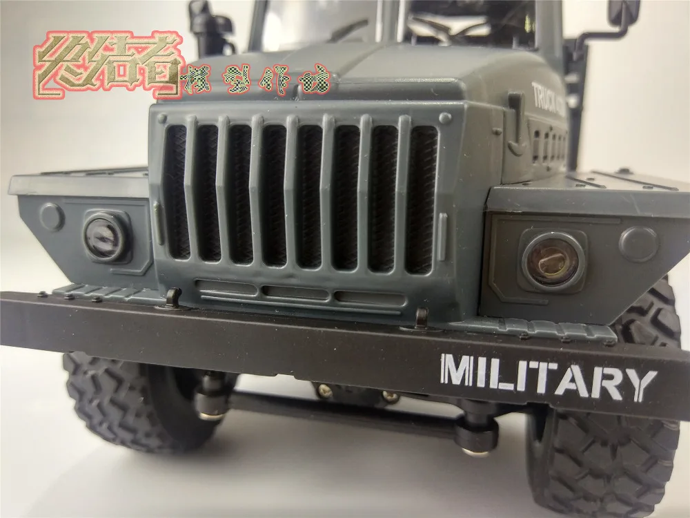 1/12 Урал шестиприводной военный 6X6 командный Коммуникационный автомобиль полномасштабный пульт дистанционного управления симулятор скалолазания гусеничный грузовик(B36