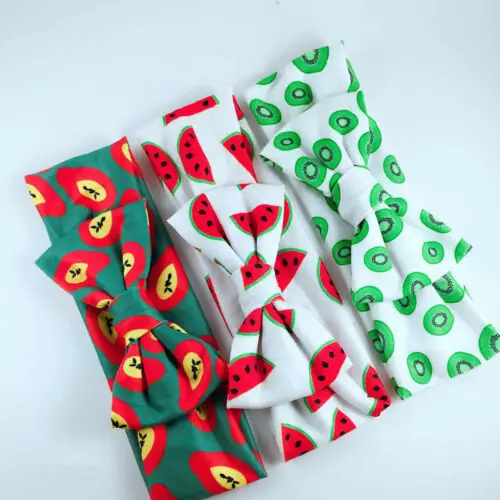 Повязка на голову с бантом 3 шт./компл. милый комплект аксессуаров для волос